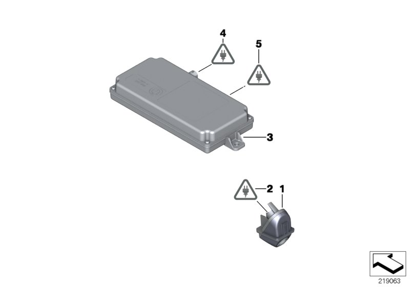 Reversing camera