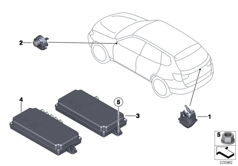 Rear / Top Rear View camera