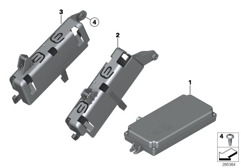 Control unit, reversing camera