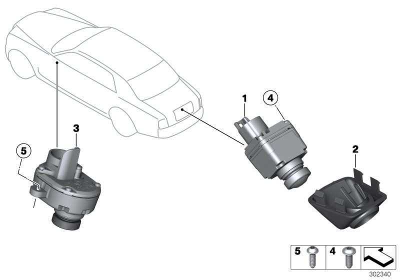 Reversing camera