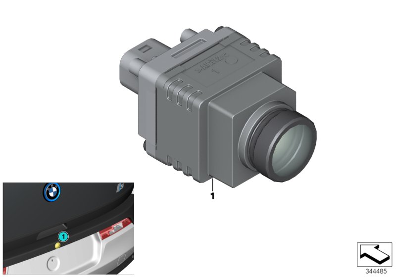 Reversing camera