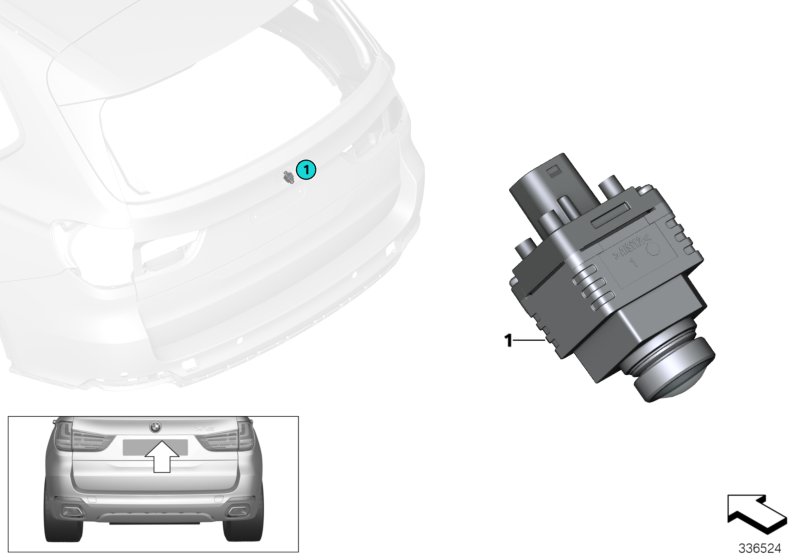 Reversing camera