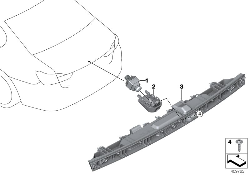 Reversing camera