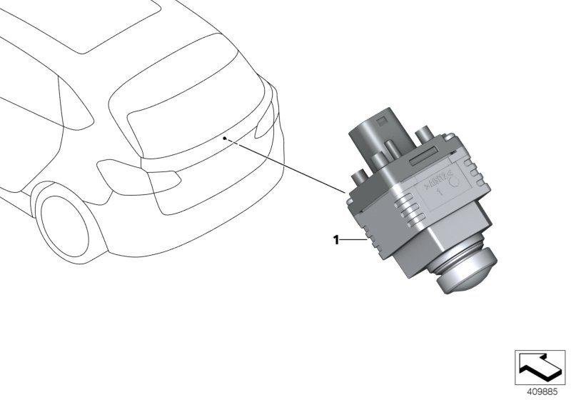 Reversing camera