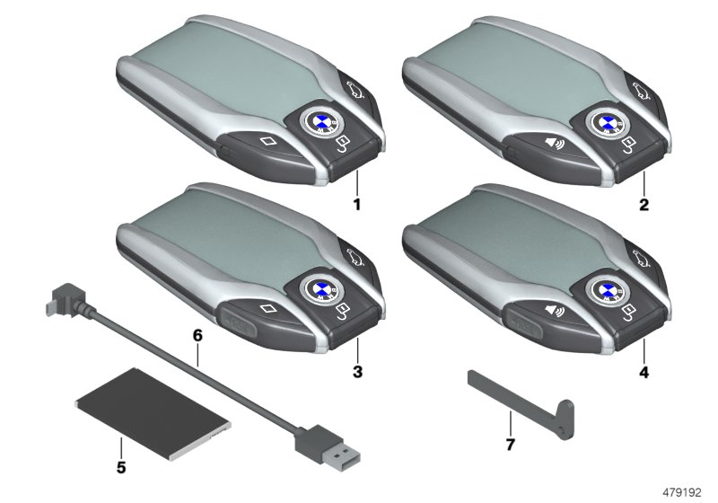 Radio remote control with display
