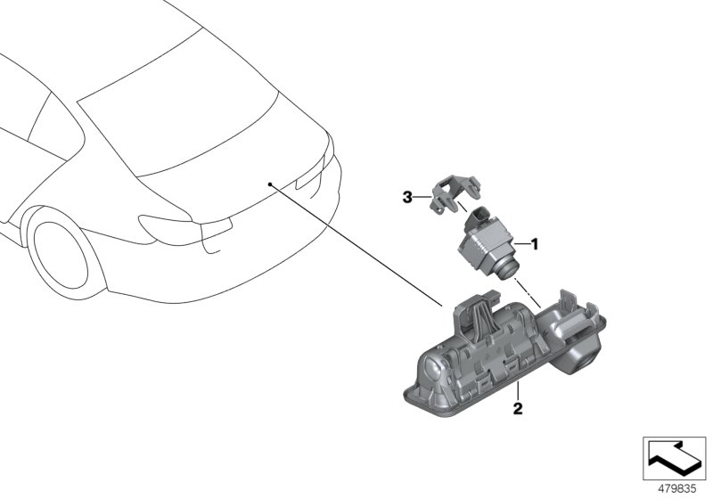 Reversing camera