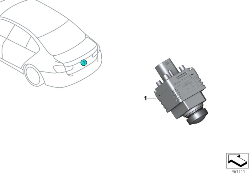 Reversing camera
