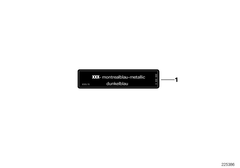 Label "Outer paint"