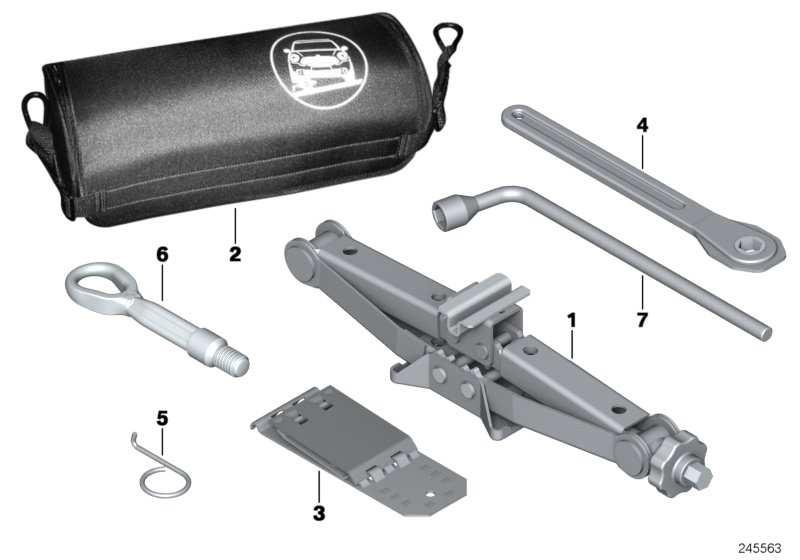 Tool kit/Lifting jack