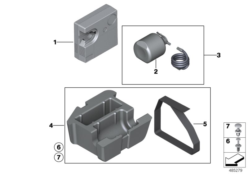 Tyre mobility set