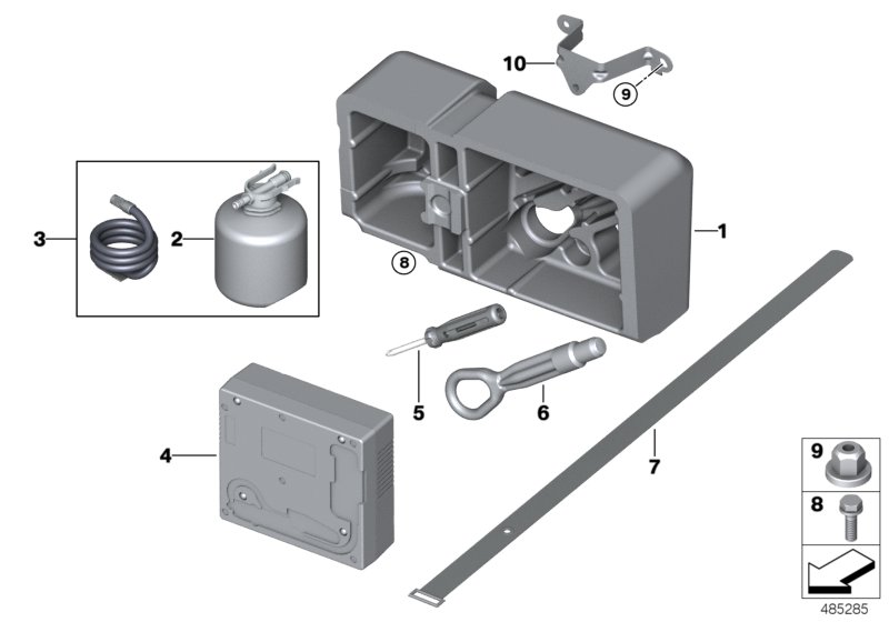 Tyre mobility set