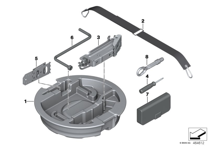 Tool kit/Lifting jack