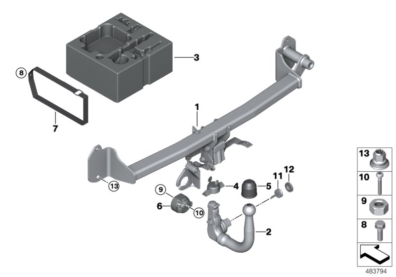 Rear rack preparation
