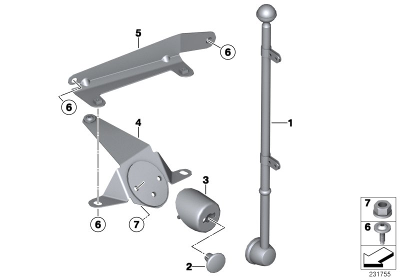 Flag holder