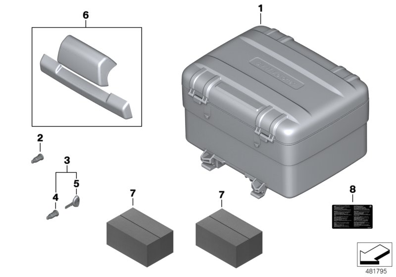 Vario topcase