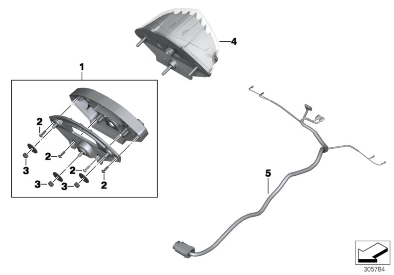 LED rear light