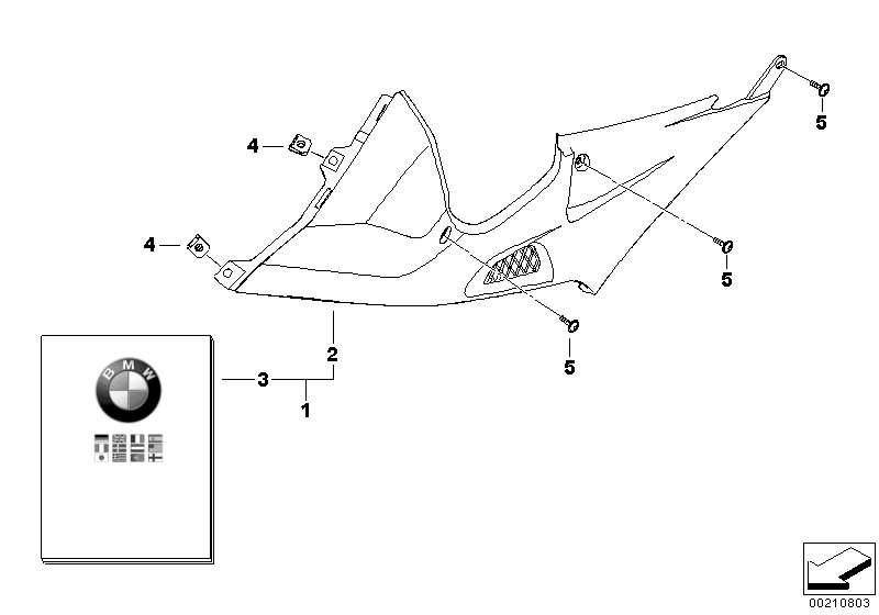 Panel, fuel tank