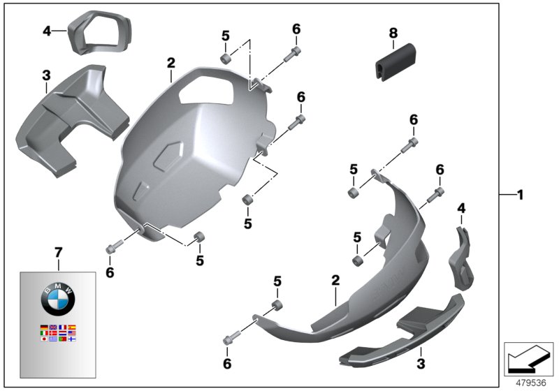 Cyl. head cover protection, aluminium
