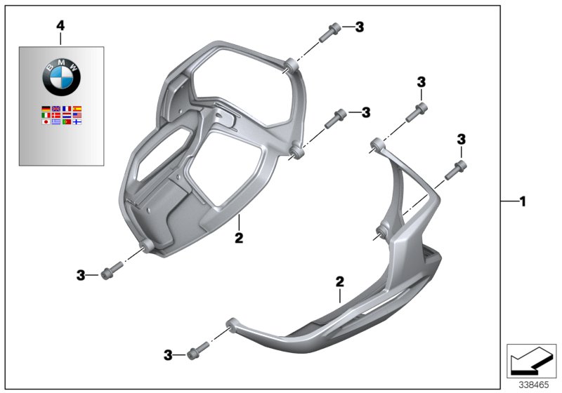 Valve-cover guard, plastic