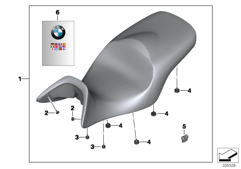 Comfort seat bench with seat heating
