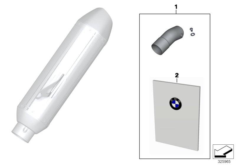Silencer insert