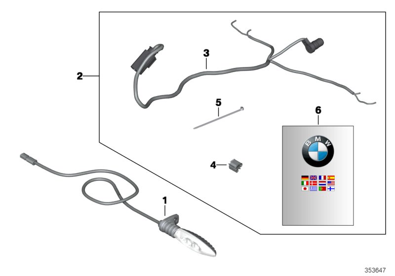 LED turn indicator