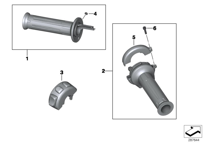 Heated handlebar grips