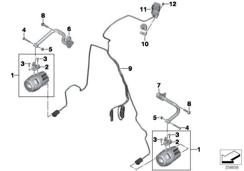 Retrofitting, LED additional headlight