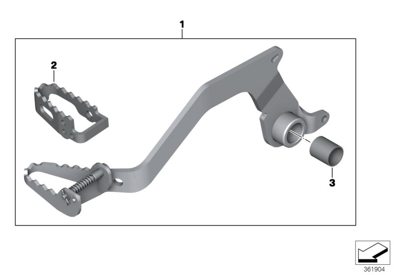 Brake pedal