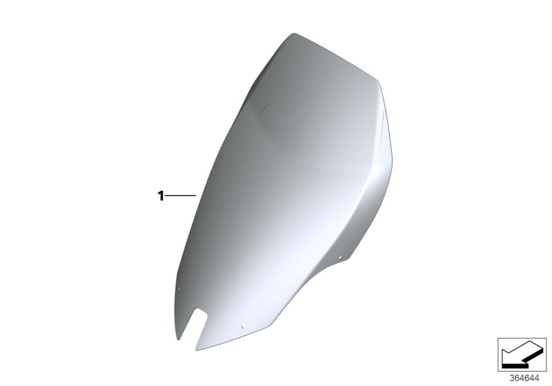 Touring windshield