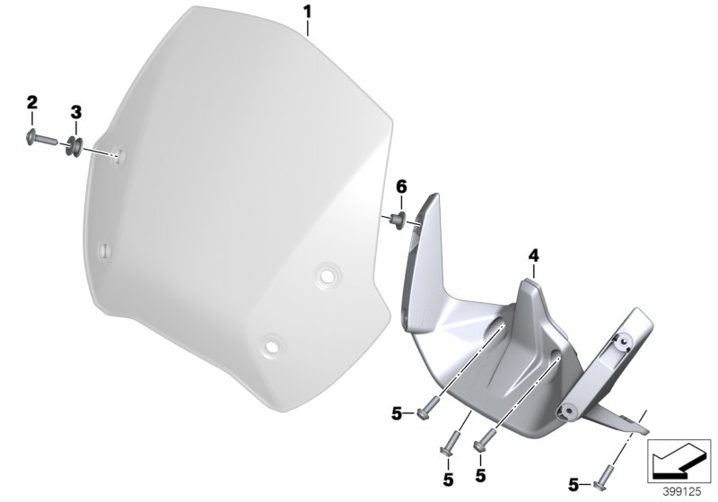 Sport windscreen