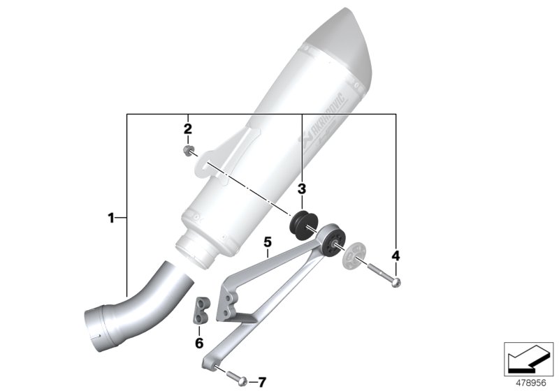 Add-on parts, Sport silencer, bottom