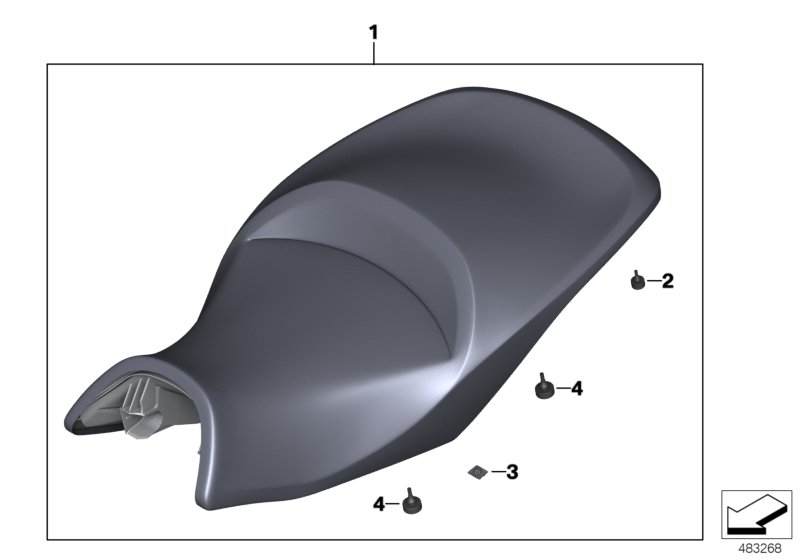Seat bench, high