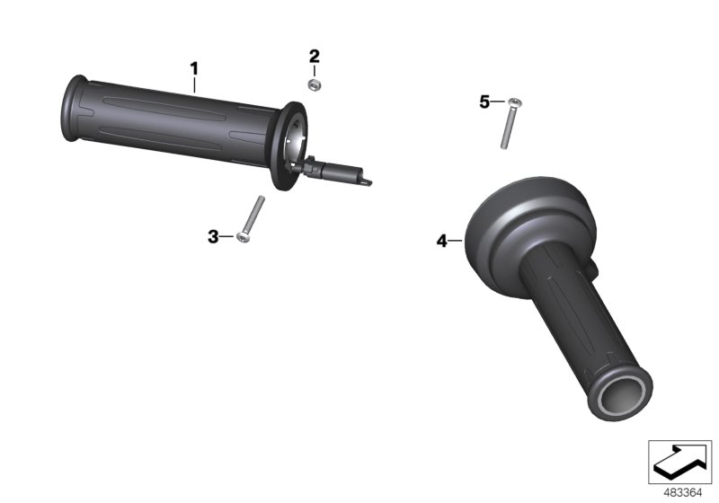 Retrofitting for heated grips