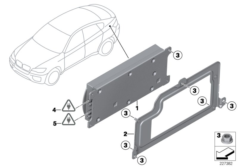 Single parts SA 639, trunk
