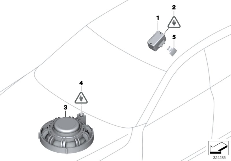 Single parts f hands-free facility