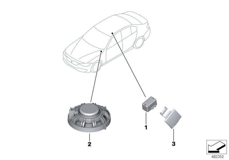 Single parts f hands-free facility