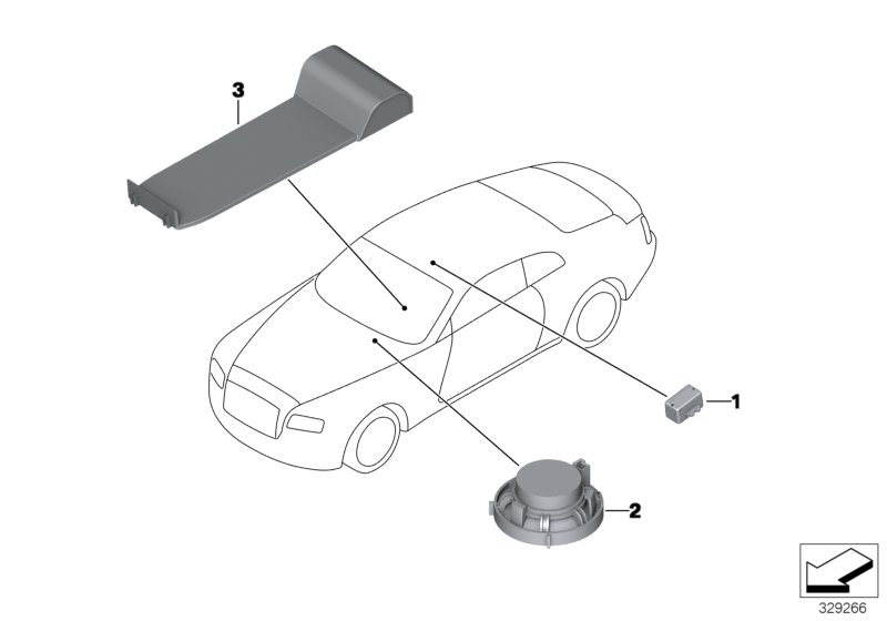 Single parts f hands-free facility