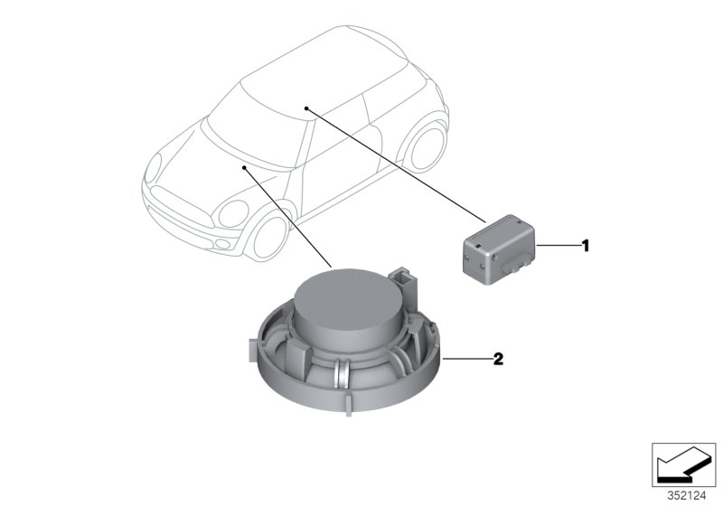 Single parts f hands-free facility