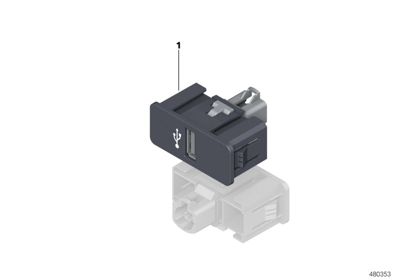 USB/AUX-IN socket