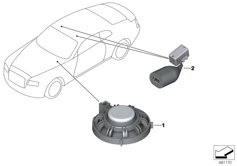 Single parts f hands-free facility
