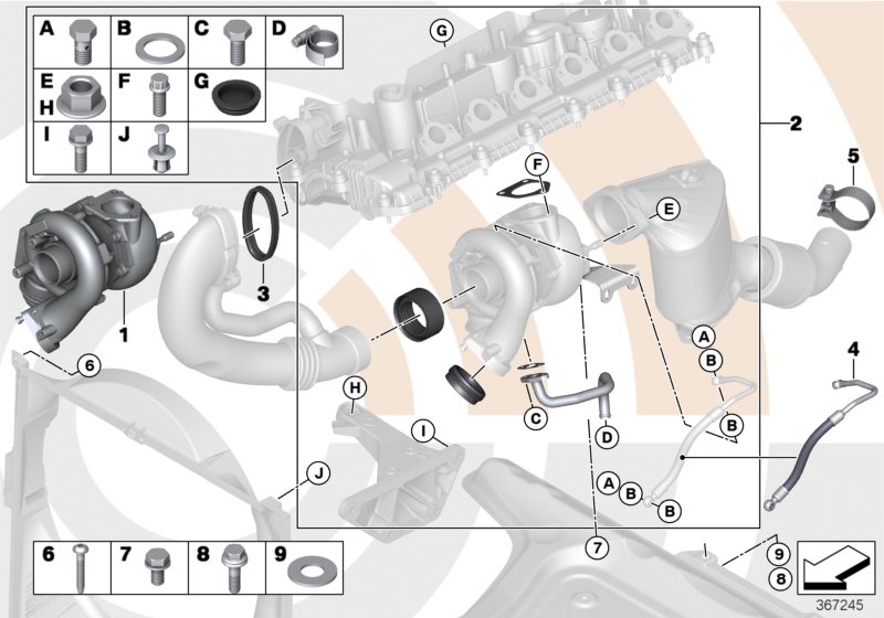 Exh.turbocharger & add-on kit Value Line