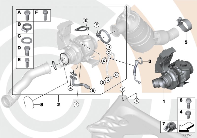 Exh.turbocharger & add-on kit Value Line