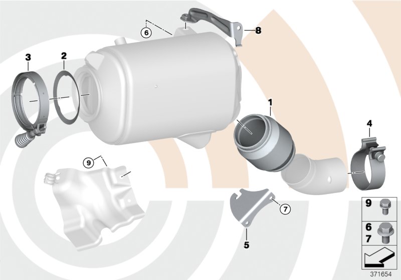 Decoupling element