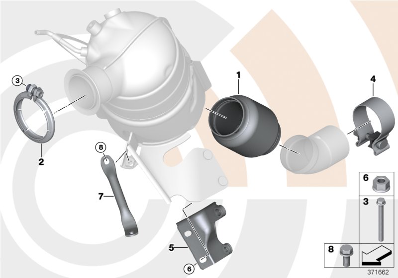 Decoupling element