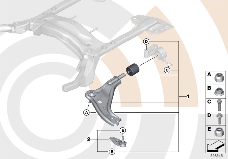 Repair kits, wishbone
