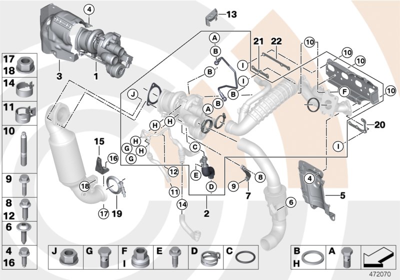 Exh.turbocharger & add-on kit Value Line