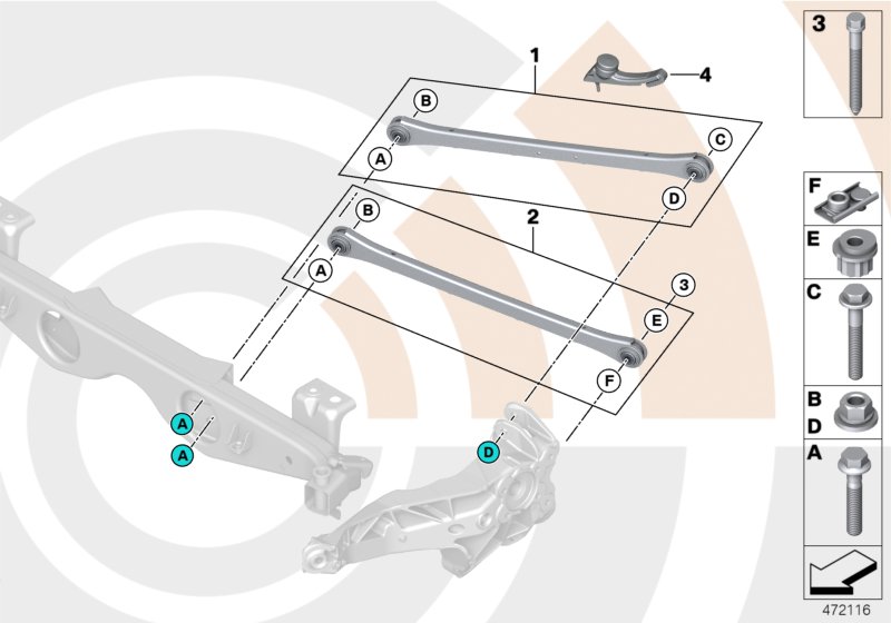 Repair kits, wishbone