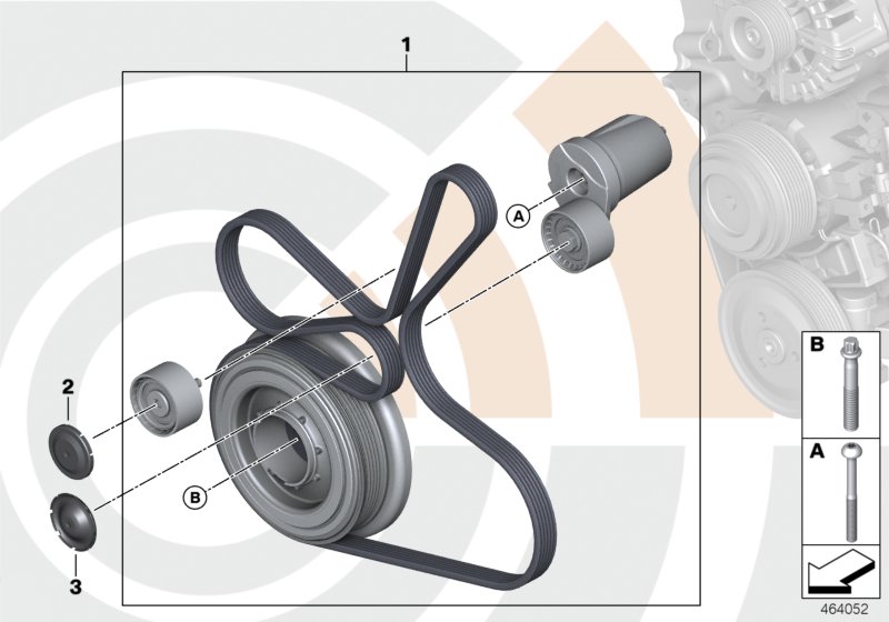Repair kit, belt drives, Value Line