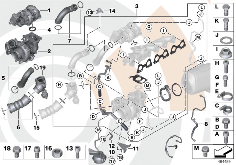 Exh.turbocharger & add-on kit Value Line
